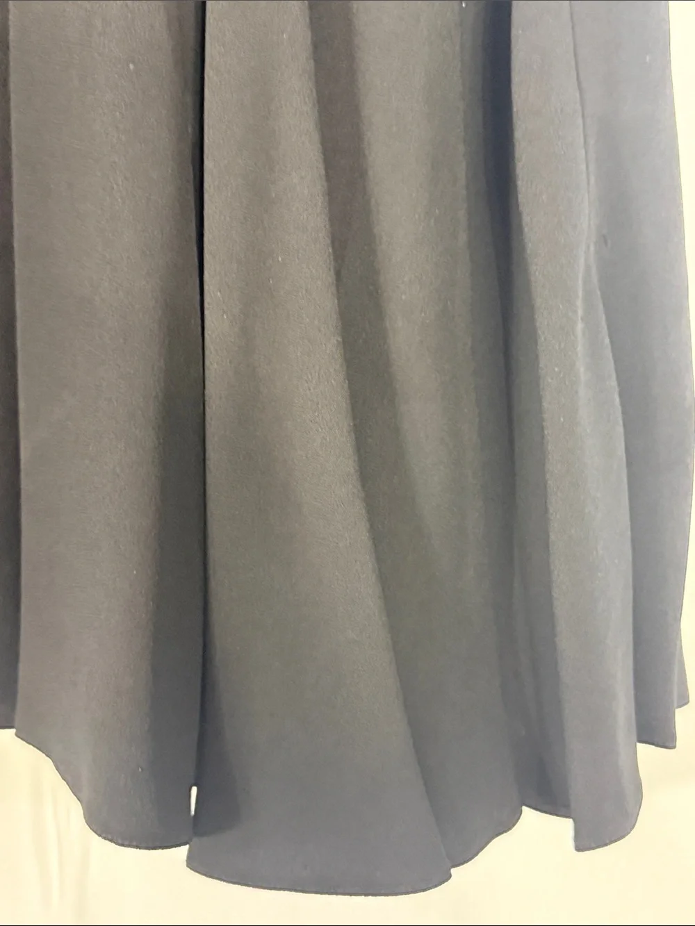 EMPORIO ARMANI BLACK A-LINE SKIRT IT 42 / US 6